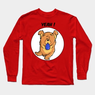 Yeah! - Chow chow Long Sleeve T-Shirt